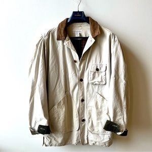 LOWERED TODAY - Men’s Vintage Banana Republic Barn Jacket flannel lined size M